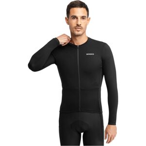 Siroko - GM6 Rideout - Mens Long Sleeve Cycling Jersey - Black Green XL Siroko - GM6 Rideout - Mens Long Sleeve Cycling Jersey - Black Green XL