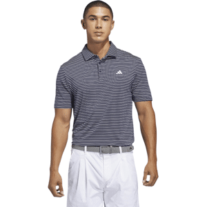 adidas Golf - Performance 2 - Mens Short Sleeve Polo Shirt - Blue White 42-47 adidas Golf - Performance 2 - Mens Short Sleeve Polo Shirt - Blue White 42-47