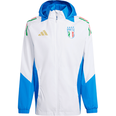 Adidas 2024-2025 White Allweather Jacket - Jacket Adidas 2024-2025 White Allweather Jacket - Jacket