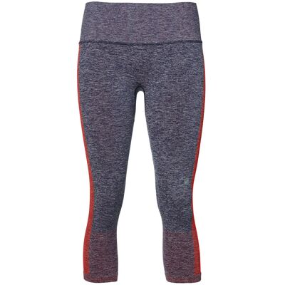 ASICS - Cool - Womens Capris - Grey Black L ASICS - Cool - Womens Capris - Grey Black L