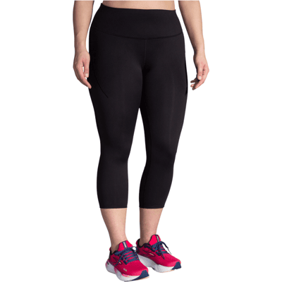 Brooks Damen Spark Capri - Black - S - Lauftight Brooks Damen Spark Capri - Black - S - Lauftight