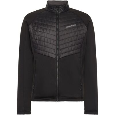Didriksons - Terje - Mens Fleece Jacket - Black 2XL Didriksons - Terje - Mens Fleece Jacket - Black 2XL