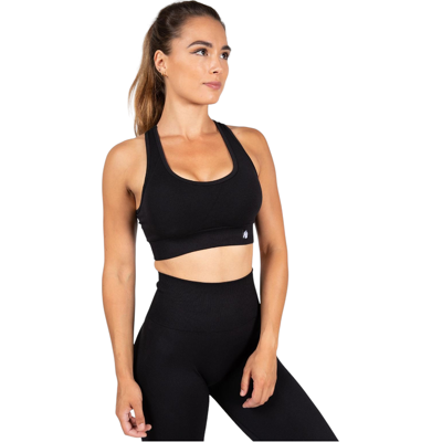 Gorilla Wear - Yava - Womens Sports Bra - Black XS Gorilla Wear - Yava - Womens Sports Bra - Black XS