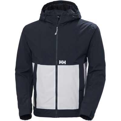 Helly Hansen - Rig - Mens Waterproof Jacket - Blue Green L Helly Hansen - Rig - Mens Waterproof Jacket - Blue Green L