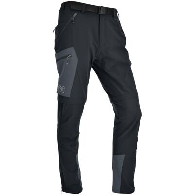 Maul - Eiger Alpin Zip-off - Mens Hiking Trousers - Black Black 48 Maul - Eiger Alpin Zip-off - Mens Hiking Trousers - Black Black 48