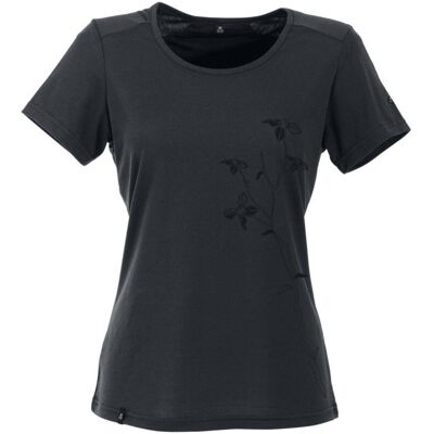 Maul Bony II Women - Black Melange - T-Shirt Maul Bony II Women - Black Melange - T-Shirt