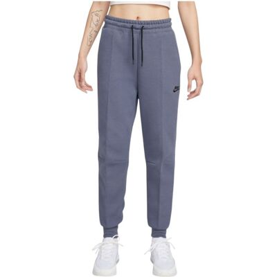 Nike - Sportswear Tech Fleece - Womens Joggers - Grey Black S Nike - Sportswear Tech Fleece - Womens Joggers - Grey Black S