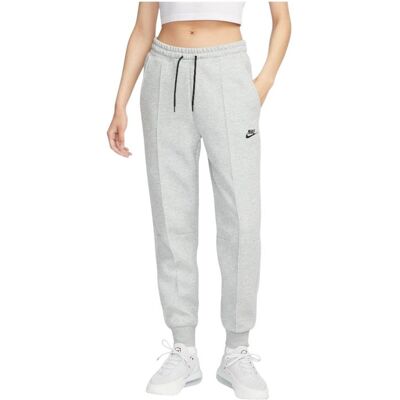 Nike - Sportswear Tech Fleece - Womens Joggers - Grey Black L Nike - Sportswear Tech Fleece - Womens Joggers - Grey Black L
