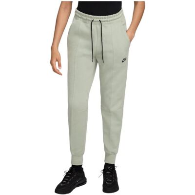 Nike - Sportswear Tech Fleece - Womens Joggers - Green Grey L Nike - Sportswear Tech Fleece - Womens Joggers - Green Grey L