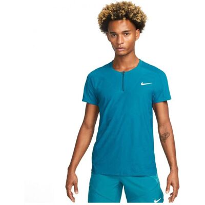 Nike Dri-Fit Adventage Slam Tennis Polo - green abyss/white - Tennis Polo Nike Dri-Fit Adventage Slam Tennis Polo - green abyss/white - Tennis Polo
