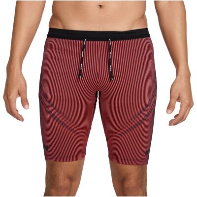 Nike - AeroSwift - Mens Tight Shorts - Red Green EUR 40.5 Nike - AeroSwift - Mens Tight Shorts - Red Green EUR 40.5