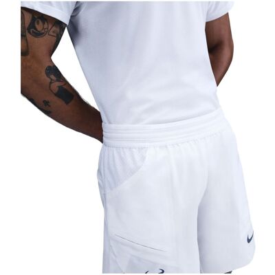 Nike - RAFA SHORT 7in - Mens Rafa Short 7In Shorts - White Orange L Nike - RAFA SHORT 7in - Mens Rafa Short 7In Shorts - White Orange L