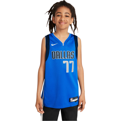 Nike - Dallas Mavericks 2023/24 Icon Edition - Boys Vest - Blue Red M Nike - Dallas Mavericks 2023/24 Icon Edition - Boys Vest - Blue Red M