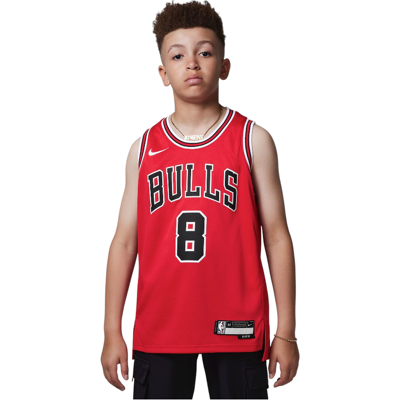 Nike - Chicago Bulls 2023/24 Icon Edition - Boys Vest - Red Red XL Nike - Chicago Bulls 2023/24 Icon Edition - Boys Vest - Red Red XL
