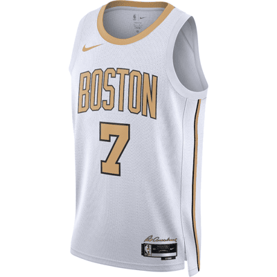 Nike - Boston Celtics Dri-Fit Swingman CE 25 - Mens Tank Top - White Grey 2XL Nike - Boston Celtics Dri-Fit Swingman CE 25 - Mens Tank Top - White Grey 2XL