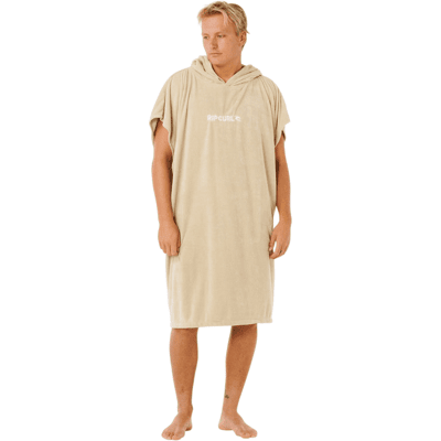 Rip Curl - Brand - Mens Poncho - Brown Brown One Size Rip Curl - Brand - Mens Poncho - Brown Brown One Size