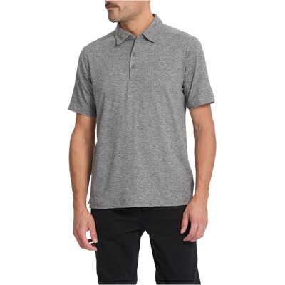 Spyder - Peached Jersey - Mens Polo Shirt - Grey L Spyder - Peached Jersey - Mens Polo Shirt - Grey L