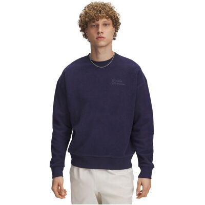 Under Armour - Icon Rev Terry - Mens Pullover - Blue L Under Armour - Icon Rev Terry - Mens Pullover - Blue L