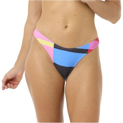 Rip Curl - Las Dalias - Womens High Leg Cheeky Swimwear - Multi Multi M Rip Curl - Las Dalias - Womens High Leg Cheeky Swimwear - Multi Multi M