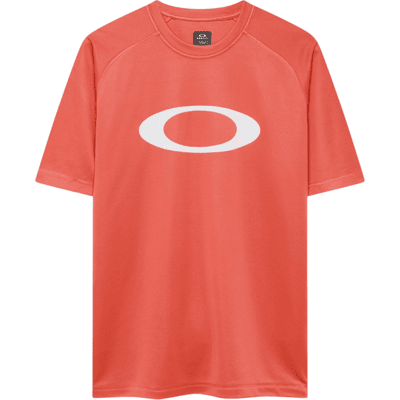 Oakley - Ellipse - Mens Short Sleeve Rashguard - Pink Grey L Oakley - Ellipse - Mens Short Sleeve Rashguard - Pink Grey L