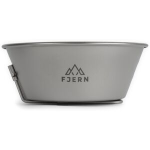 Fjern - Knaske Ti Foldable Sierrra - Bowl- 450ml - Grey Grey One Size Fjern - Knaske Ti Foldable Sierrra - Bowl- 450ml - Grey Grey One Size