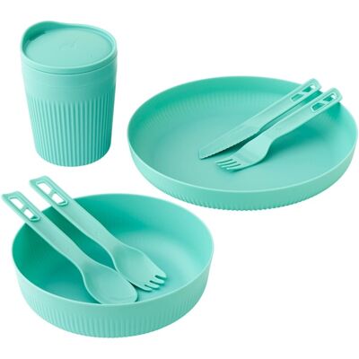 Sea to Summit - Passage 7 - Piece Dinnerware Set - Blue Yellow One Size Sea to Summit - Passage 7 - Piece Dinnerware Set - Blue Yellow One Size