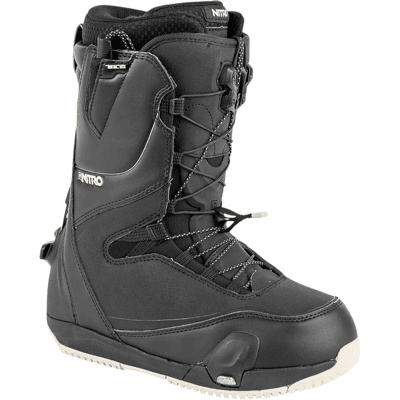 Nitro - Cave Tls Step On - Mens All Mountain Snowboard Boots - Black EUR 39 ⅓ Nitro - Cave Tls Step On - Mens All Mountain Snowboard Boots - Black EUR 39 ⅓