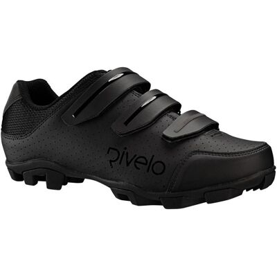 Rivelo - Sherwood - Velcro Cycling Shoes - Black EUR 39 Rivelo - Sherwood - Velcro Cycling Shoes - Black EUR 39