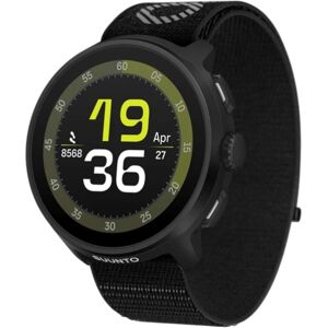 Suunto - Run Bracelet Textile - Sports Watch - Black Black L Suunto - Run Bracelet Textile - Sports Watch - Black Black L