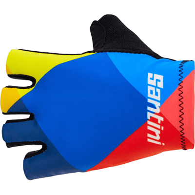 Santini Model 2025 Summer Multicolor Cycling Gloves Santini Model 2025 Summer Multicolor Cycling Gloves