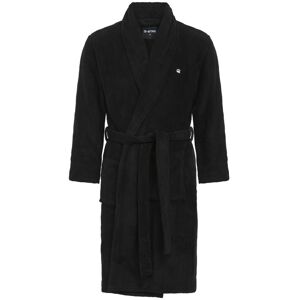 G-Star Raw - Argon Rubber Badge Dressing - Mens Robe - Black Black M G-Star Raw - Argon Rubber Badge Dressing - Mens Robe - Black Black M