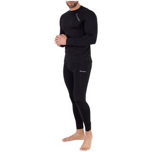 Rough Radical - Warm - Mens Base Layer Set - Black Black S Rough Radical - Warm - Mens Base Layer Set - Black Black S