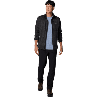 Columbia - Sweater Weather™ - Mens Fleece Jacket - Black White M Columbia - Sweater Weather™ - Mens Fleece Jacket - Black White M