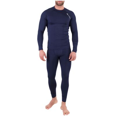 Rough Radical - Warm - Mens Base Layer Set - Blue Blue M Rough Radical - Warm - Mens Base Layer Set - Blue Blue M