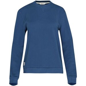 Bølger - Bjørnsand - Womens Sweatshirt - Blue Blue XS Bølger - Bjørnsand - Womens Sweatshirt - Blue Blue XS