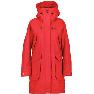 Didriksons - Thelma - Womens Parka Jacket - Red Black L Didriksons - Thelma - Womens Parka Jacket - Red Black L