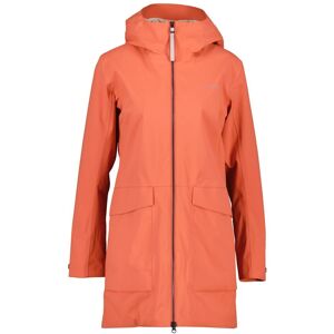 Didriksons - Folka - Womens Parka Jacket - Red Grey L Didriksons - Folka - Womens Parka Jacket - Red Grey L