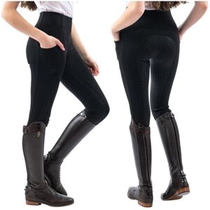 John Whitaker - Westwick - Womens Full Grip Tights - Black Green One Size John Whitaker - Westwick - Womens Full Grip Tights - Black Green One Size