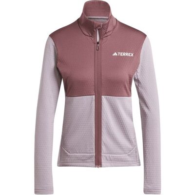 adidas Terrex Multi Light Fleece - Purple - Jacket adidas Terrex Multi Light Fleece - Purple - Jacket