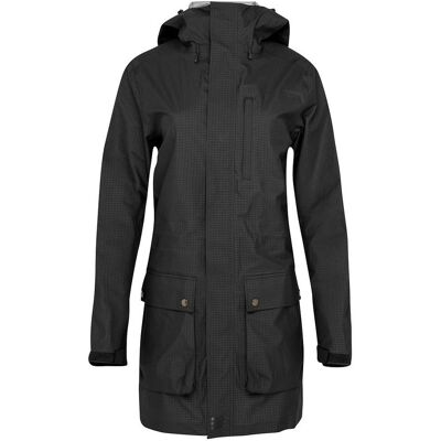 Bølger - ALTA - Womens Alta 3L Waterproof Fishtail Parka - Blue Blue XS Bølger - ALTA - Womens Alta 3L Waterproof Fishtail Parka - Blue Blue XS