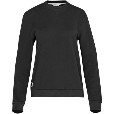 Bølger - Bjørnsand - Womens Sweatshirt - Black Grey M Bølger - Bjørnsand - Womens Sweatshirt - Black Grey M