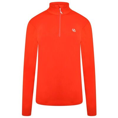 Dare2B - Lowline II - Womens Fleece Pullover - Orange Grey One Size Dare2B - Lowline II - Womens Fleece Pullover - Orange Grey One Size