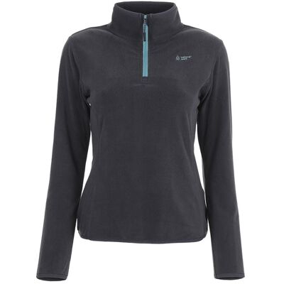 Natural Park - Andes - Womens Fleece Pullover - Grey Pink S Natural Park - Andes - Womens Fleece Pullover - Grey Pink S