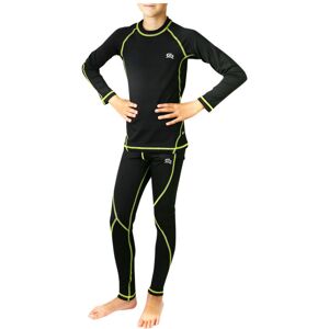 Rough Radical - Kris - Boys Base Layer Set - Black Black M Rough Radical - Kris - Boys Base Layer Set - Black Black M