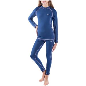 Rough Radical - Lola - Kids Base Layer Set - Blue Black XL Rough Radical - Lola - Kids Base Layer Set - Blue Black XL