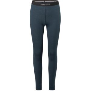 Super Natural - Tundra175 - Kids Tights - Blue Blue 6 Years Super Natural - Tundra175 - Kids Tights - Blue Blue 6 Years