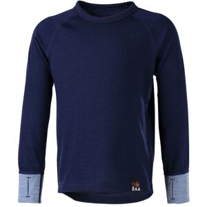 Isobaa - Merino 200 Plain - Kids Merino Blend 200 Long Sleeve Crew - Blue Blue Age 5 Isobaa - Merino 200 Plain - Kids Merino Blend 200 Long Sleeve Crew - Blue Blue Age 5