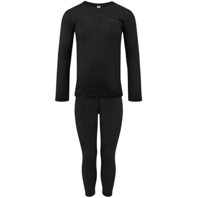 TOG 24 - Darley - Boys Thermal Baselayer Set - Black Black S TOG 24 - Darley - Boys Thermal Baselayer Set - Black Black S