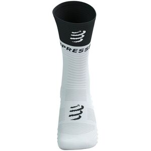 Compressport - Mid Compression V2.0 - Socks - White Black M Compressport - Mid Compression V2.0 - Socks - White Black M
