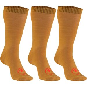 Isobaa - Merino Blend Everyday 3 Pack - Merino Blend Everyday Socks - Yellow Green L/XL Isobaa - Merino Blend Everyday 3 Pack - Merino Blend Everyday Socks - Yellow Green L/XL